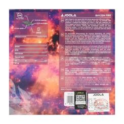 Накладка для ракетки Joola Rhyzen Fire 2.0 Black (70576) Фото 1
