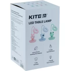 Настольная лампа Kite Bear LED з акумулятором, біла Фото 3