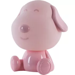 Ночник Kite Светильник LED с аккумулятором Doggy, розовый Фото