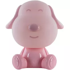 Ночник Kite Светильник LED с аккумулятором Doggy, розовый Фото 1