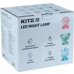 Ночник Kite Светильник LED с аккумулятором Doggy, розовый Фото 2