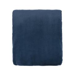 Плед Ardesto Flannel 200х220см, 100% поліестер, синій темний Фото 1