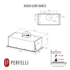 Вытяжка кухонная Perfelli NUOVA 6JWR BIANCO Фото 11