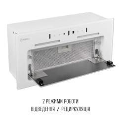 Вытяжка кухонная Perfelli NUOVA 6JWR BIANCO Фото 6