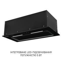 Вытяжка кухонная Minola HBI 6473 BL GLASS 800 LED Line Фото 2