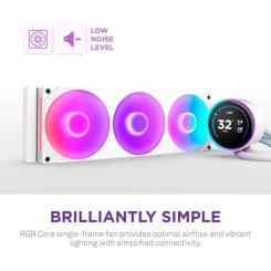 Система жидкостного охлаждения NZXT Kraken Elite RGB 360mm AIO Фото 11