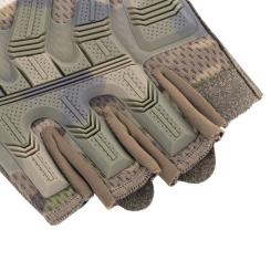 Тактические перчатки 2E безпалі XL камуфляж Фото 9