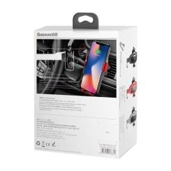 Универсальный автодержатель Baseus Metal Gravity with technology Qi 10W Фото 7