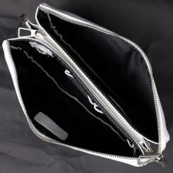 Сумка Grande Pelle Из натуральной кожи Белая Фото 2