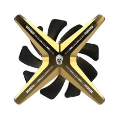 Кулер для корпуса Alseye X12 (Golden WK Push) Фото 5