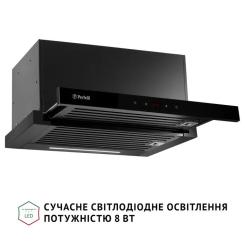 Вытяжка кухонная Perfelli ISEO 6PSF NERO Фото 4