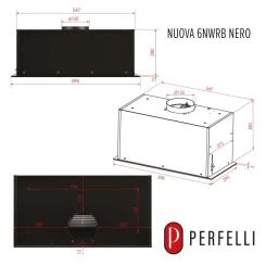 Вытяжка кухонная Perfelli NUOVA 6NWRB NERO Фото 11