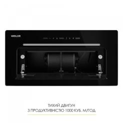 Вытяжка кухонная Weilor LUMINA WBG 66 BLACK Фото 9