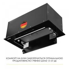 Вытяжка кухонная Weilor LUMINA WBG 66 BLACK Фото 6