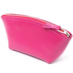 Косметичка Grande Pelle Из кожи Фуксия Фото 1