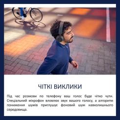 Наушники Philips TAA6219 Over-ear Wireless Mic Black Фото 7