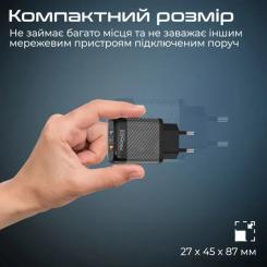 Зарядное устройство Promate 18W 2xUSB-A Фото 6