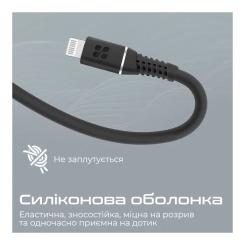 Дата кабель Promate USB-C to Lightning 1.2m Фото 6