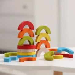 Развивающая игрушка Ігротеко Мозаїка ВЕСЕЛКОВІ ДУГИ 24 елементів Фото 5