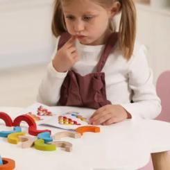 Развивающая игрушка Ігротеко Мозаїка ВЕСЕЛКОВІ ДУГИ 24 елементів Фото 7