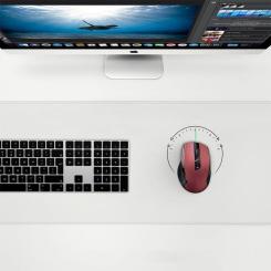 Мышка Ugreen MU006 Ergonomic Wireless Red/Black Фото 5