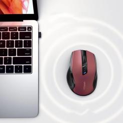 Мышка Ugreen MU006 Ergonomic Wireless Red/Black Фото 6