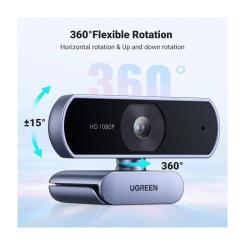 Веб-камера Ugreen CM678 HD USB-A Фото 2