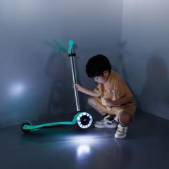 Самокат Micro Maxi Deluxe Glow LED Желейный зеленый Фото 9