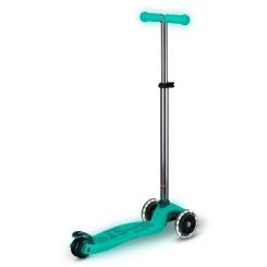 Самокат Micro Maxi Deluxe Glow LED Желейный зеленый Фото 2
