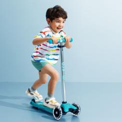 Самокат Micro Maxi Deluxe Glow LED Желейный зеленый Фото 8