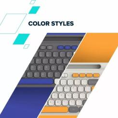 Клавиатура Canyon HKB-W03 Wireless UA Grey Фото 6