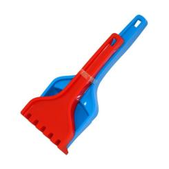 Игрушка для песка Wader Лопатка з граблями велика червоний Фото 1