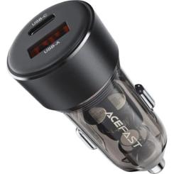 Зарядное устройство Acefast 2xUSB 60W (USB-C + USB-A) B12 Фото 1