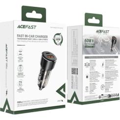 Зарядное устройство Acefast 2xUSB 60W (USB-C + USB-A) B12 Фото 3