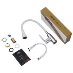 Смеситель Kroner Kuche-C132WHI Фото 7