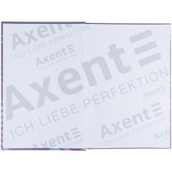 Книга записная Axent Lines А4, 96 аркушів, клітинка, бузкова Фото 2