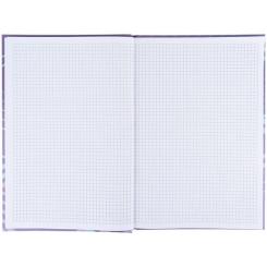 Книга записная Axent Lines А4, 96 аркушів, клітинка, бузкова Фото 3