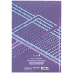 Книга записная Axent Lines А4, 96 аркушів, клітинка, бузкова Фото 4