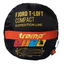Спальный мешок Tramp Fjord Regular Orange/Grey R Фото 10
