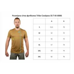 Футболка Tribe Coolpass SS olive 2XL Фото 4