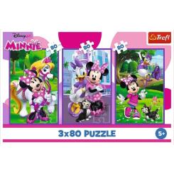Пазл Trefl Mickey&friends Мінні та друзі 3x80 Фото 4