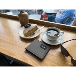 Кошелек Pacsafe RFIDsafe bifold wallet Графітовий Фото 4