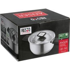 Кастрюля Resto Anser 22 см 4.4 л Фото 11