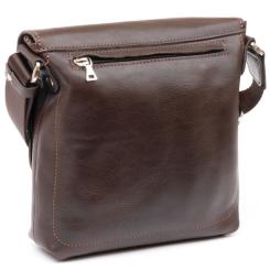 Сумка Grande Pelle В гладкой коже Шоколадная Фото 1