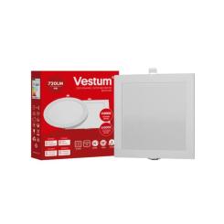 Светильник Vestum LED квадратный 9W 6000K 220V Фото