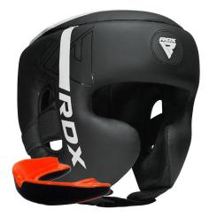 Боксерский шлем RDX F6 Kara Matte White-M Фото