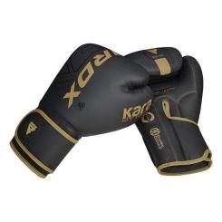Боксерские перчатки RDX F6 Kara Matte Golden 6 унцій Фото 4