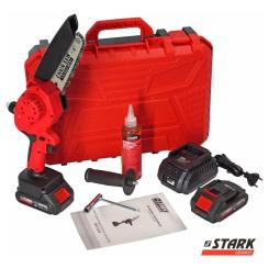 Цепная пила Stark BCS-2115, 21V, 2х2Ah, 150мм Фото 4