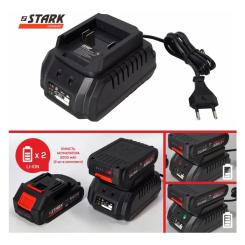 Цепная пила Stark BCS-2115, 21V, 2х2Ah, 150мм Фото 6