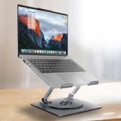 Подставка для ноутбука OfficePro LS799G Aluminum alloy Gray Фото 11